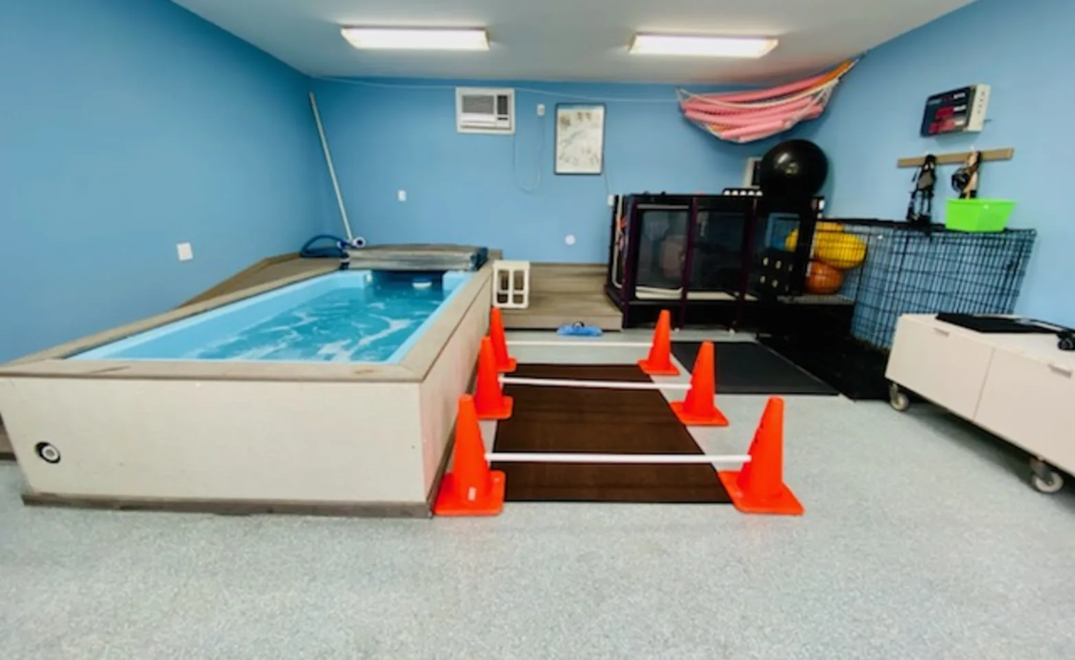 Hydrotherapy Station with pool